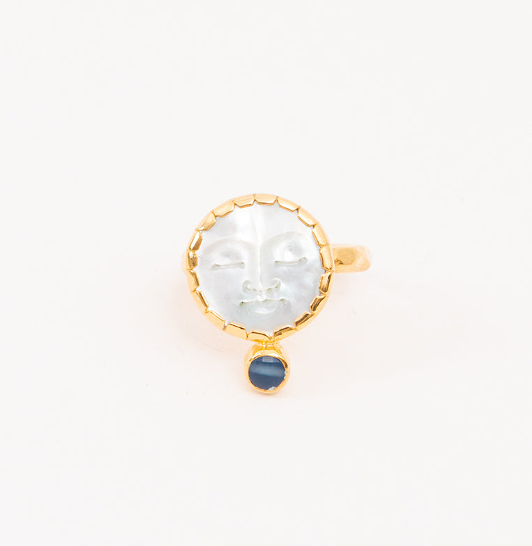 Anillo Luna Apatita